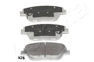 50-0K-K28 ASHIKA Комплект тормозных колодок, дисковый тормоз (фото 1)