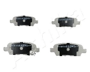 51-01-154 ASHIKA Комплект тормозных колодок, дисковый тормоз (фото 1)