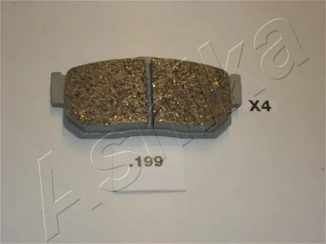 51-01-199 ASHIKA Комплект тормозных колодок, дисковый тормоз (фото 1)