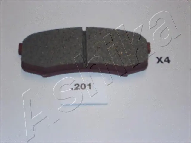 51-02-201 ASHIKA Комплект тормозных колодок, дисковый тормоз (фото 1)