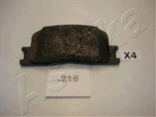 51-02-216 ASHIKA Комплект тормозных колодок, дисковый тормоз (фото 1)