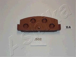 51-05-502 ASHIKA Комплект тормозных колодок, дисковый тормоз (фото 1)