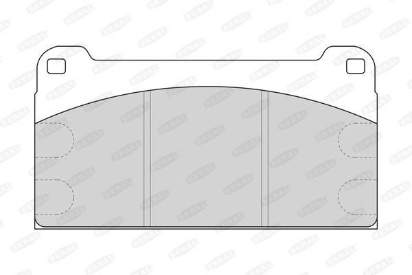 2976420304117216 BERAL Комплект тормозных колодок, дисковый тормоз (фото 1)