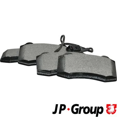 1163609210 JP GROUP Комплект тормозных колодок, дисковый тормоз (фото 1)