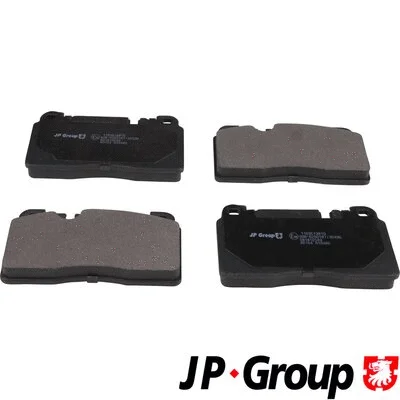 1163613810 JP GROUP Комплект тормозных колодок, дисковый тормоз (фото 1)