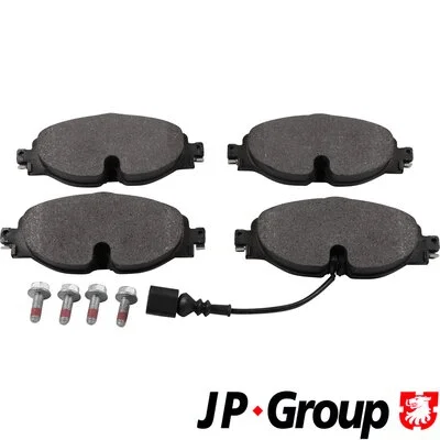 1163613910 JP GROUP Комплект тормозных колодок, дисковый тормоз (фото 1)