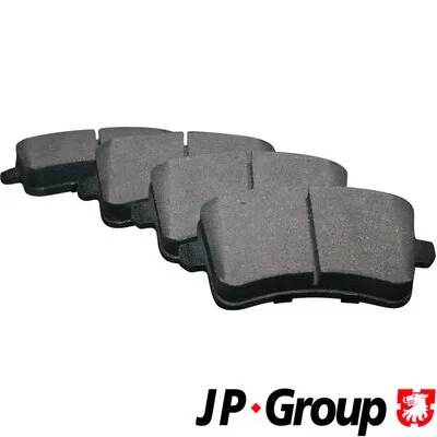 1163706810 JP GROUP Комплект тормозных колодок, дисковый тормоз (фото 1)