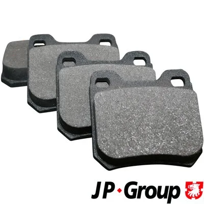 1263700410 JP GROUP Комплект тормозных колодок, дисковый тормоз (фото 1)
