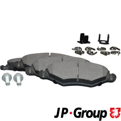 4163600910 JP GROUP Комплект тормозных колодок, дисковый тормоз (фото 1)