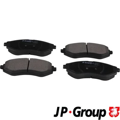 6363603210 JP GROUP Комплект тормозных колодок, дисковый тормоз (фото 1)
