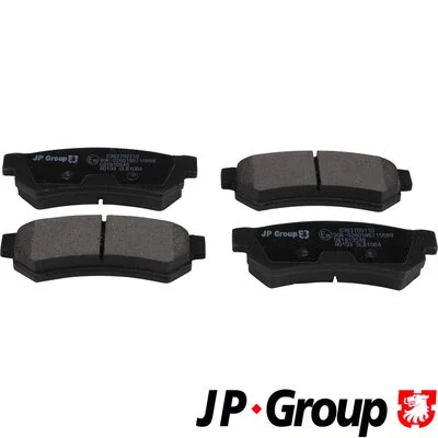 6363700110 JP GROUP Комплект тормозных колодок, дисковый тормоз (фото 1)