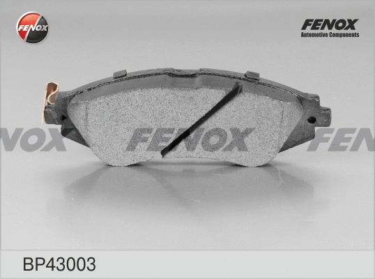 BP43003 FENOX Комплект тормозных колодок, дисковый тормоз (фото 1)