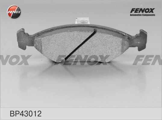 BP43012 FENOX Комплект тормозных колодок, дисковый тормоз (фото 1)