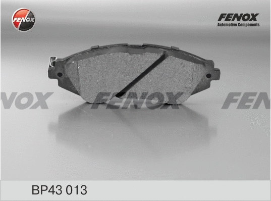 BP43013 FENOX Комплект тормозных колодок, дисковый тормоз (фото 1)