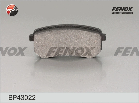 BP43022 FENOX Комплект тормозных колодок, дисковый тормоз (фото 1)