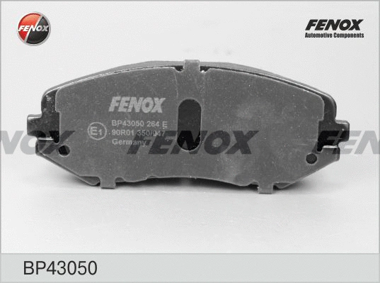 BP43050 FENOX Комплект тормозных колодок, дисковый тормоз (фото 1)
