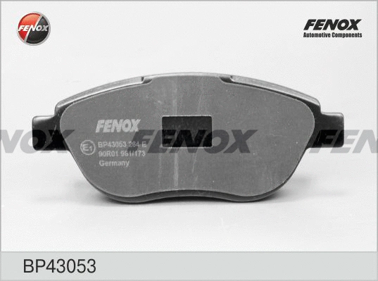 BP43053 FENOX Комплект тормозных колодок, дисковый тормоз (фото 1)