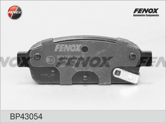 BP43054 FENOX Комплект тормозных колодок, дисковый тормоз (фото 1)