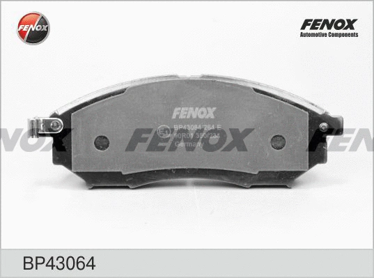 BP43064 FENOX Комплект тормозных колодок, дисковый тормоз (фото 1)