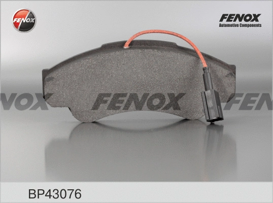 BP43076 FENOX Комплект тормозных колодок, дисковый тормоз (фото 1)