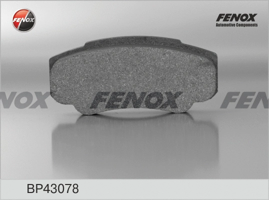 BP43078 FENOX Комплект тормозных колодок, дисковый тормоз (фото 1)