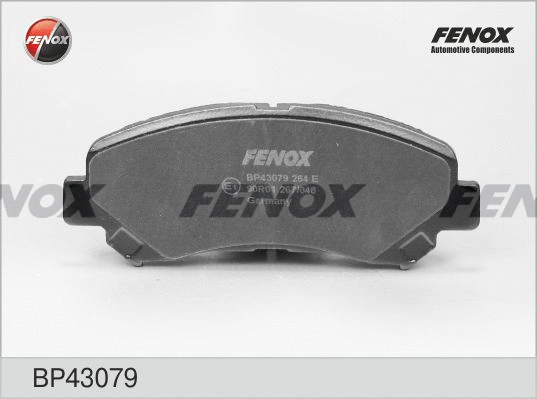 BP43079 FENOX Комплект тормозных колодок, дисковый тормоз (фото 1)