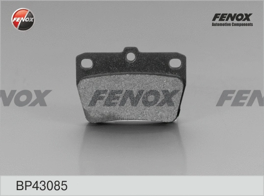 BP43085 FENOX Комплект тормозных колодок, дисковый тормоз (фото 1)