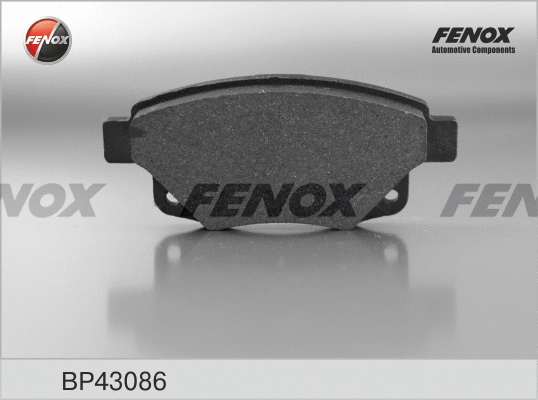 BP43086 FENOX Комплект тормозных колодок, дисковый тормоз (фото 1)