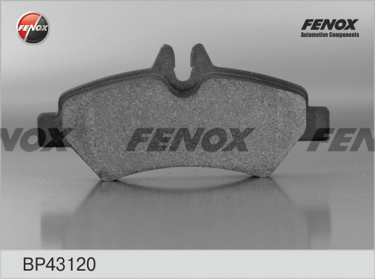 BP43120 FENOX Комплект тормозных колодок, дисковый тормоз (фото 1)