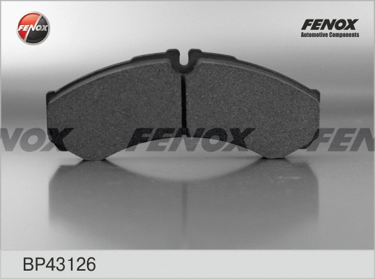 BP43126 FENOX Комплект тормозных колодок, дисковый тормоз (фото 1)