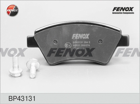 BP43131 FENOX Комплект тормозных колодок, дисковый тормоз (фото 1)