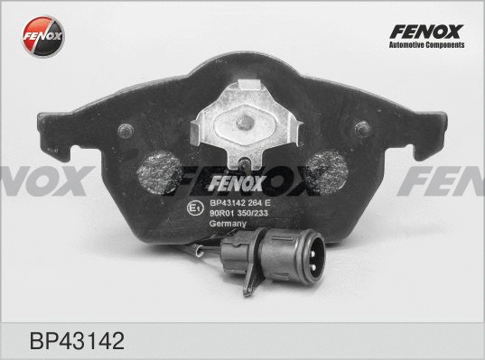 BP43142 FENOX Комплект тормозных колодок, дисковый тормоз (фото 1)