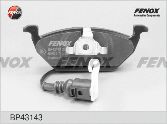 BP43143 FENOX Комплект тормозных колодок, дисковый тормоз (фото 1)