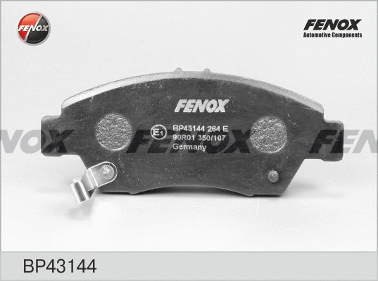 BP43144 FENOX Комплект тормозных колодок, дисковый тормоз (фото 1)