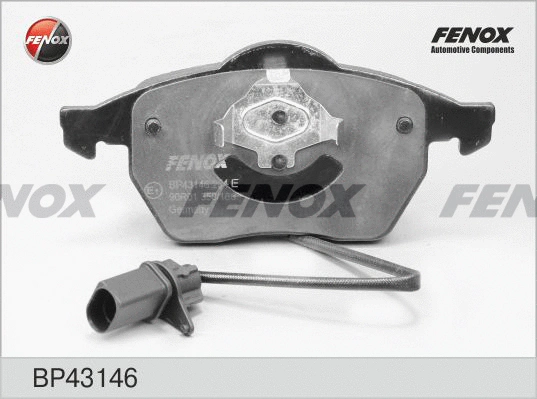 BP43146 FENOX Комплект тормозных колодок, дисковый тормоз (фото 1)