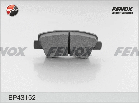 BP43152 FENOX Комплект тормозных колодок, дисковый тормоз (фото 1)