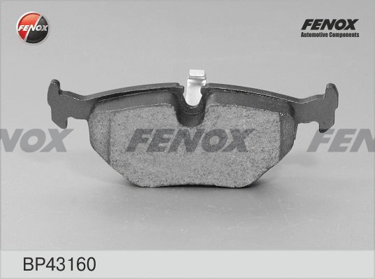 BP43160 FENOX Комплект тормозных колодок, дисковый тормоз (фото 1)