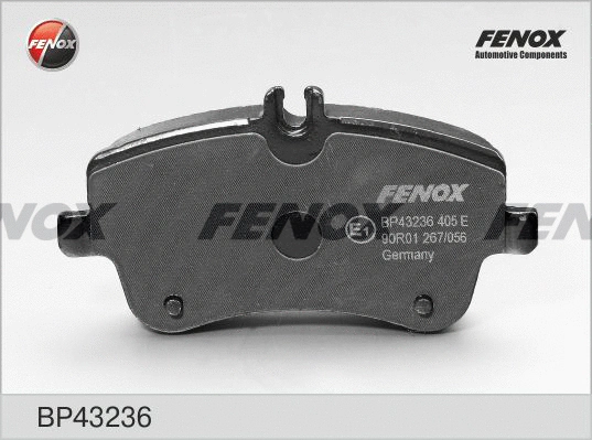 BP43236 FENOX Комплект тормозных колодок, дисковый тормоз (фото 1)