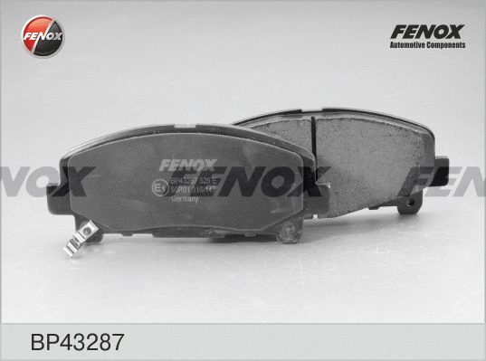 BP43287 FENOX Комплект тормозных колодок, дисковый тормоз (фото 1)