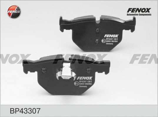 BP43307 FENOX Комплект тормозных колодок, дисковый тормоз (фото 1)