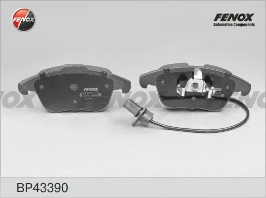 BP43390 FENOX Комплект тормозных колодок, дисковый тормоз (фото 1)