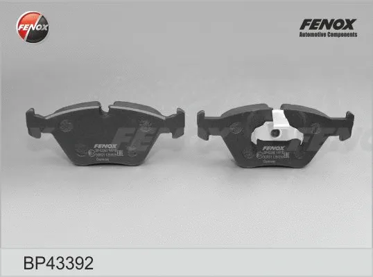 BP43392 FENOX Комплект тормозных колодок, дисковый тормоз (фото 1)