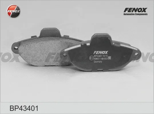 BP43401 FENOX Комплект тормозных колодок, дисковый тормоз (фото 1)