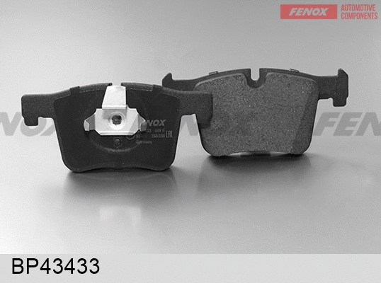 BP43433 FENOX Комплект тормозных колодок, дисковый тормоз (фото 1)
