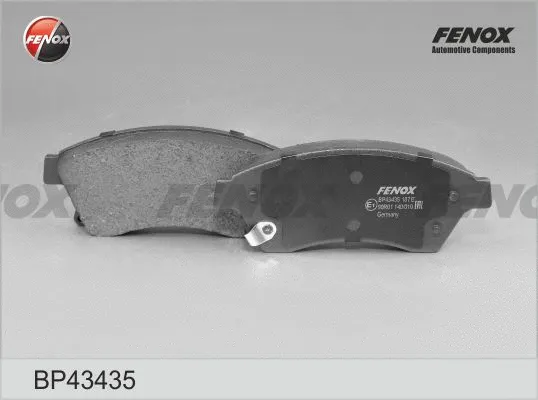BP43435 FENOX Комплект тормозных колодок, дисковый тормоз (фото 2)