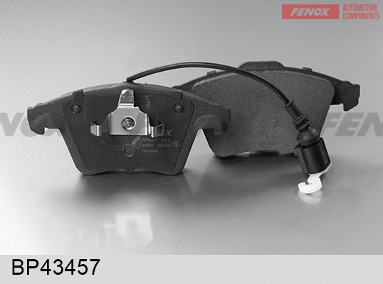 BP43457 FENOX Комплект тормозных колодок, дисковый тормоз (фото 1)