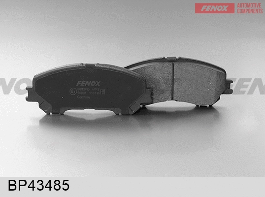 BP43485 FENOX Комплект тормозных колодок, дисковый тормоз (фото 1)