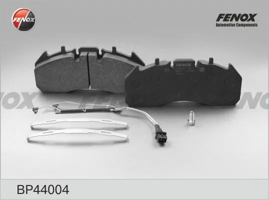 BP44004 FENOX Комплект тормозных колодок, дисковый тормоз (фото 1)