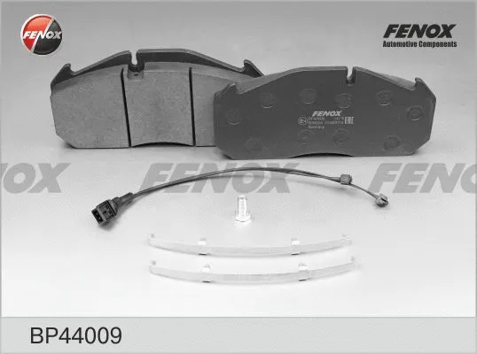 BP44009 FENOX Комплект тормозных колодок, дисковый тормоз (фото 1)