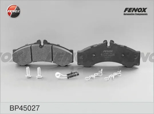 BP45027 FENOX Комплект тормозных колодок, дисковый тормоз (фото 1)